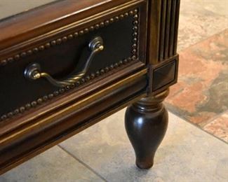 large square coffee table (detail)