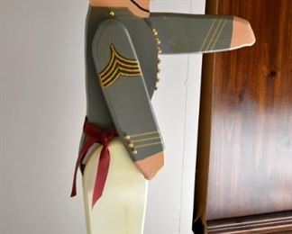 West Point cadet figure (appx 2.5'-3' tall)