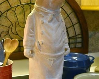 terracotta chef pig