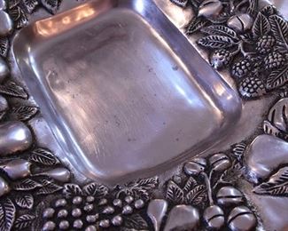 decorative metal dish