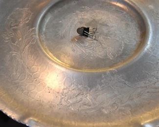 decorative metal tray