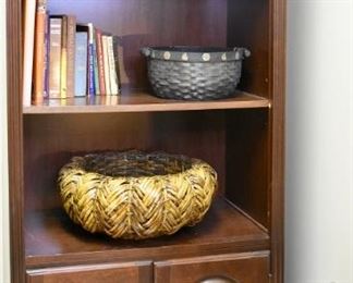 bookcase with storage