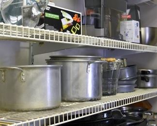 kitchen and entertainment items