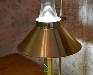 brass lamp