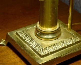 brass lamp (base detail)