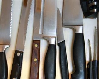 knives and utensils