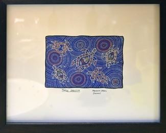 "Turtle Dreaming" by Maleena Skeen of Calamia Art, Indiginous art