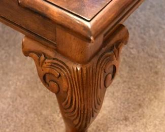 claw-footed coffee table (detail)