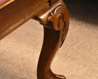 claw-footed coffee table (detail)