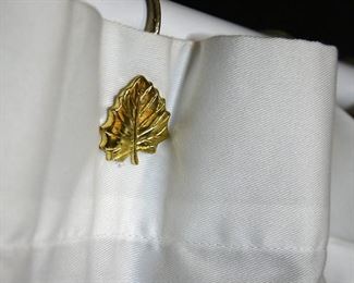shower curtain, leaf curtain hooks