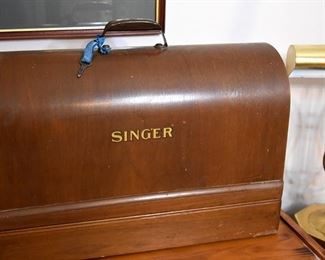 Singer sewing machine (similar to one seen in Downton Abbey)