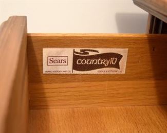 dresser by Sears "Country IV"