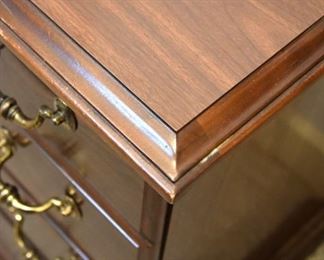 two-drawer lateral file detail