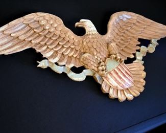 large American Bald Eagle wall hanging