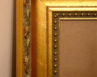 wooden frame (detail)