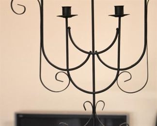 metal candleabra 