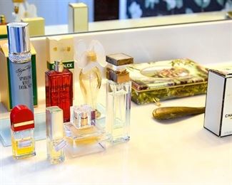 perfume, Chanel No 5, White Diamonds, and more...
