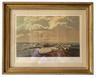 Lot 028-2
Cleveland Ohio Engraving, by Tho.s Whelpley 1833