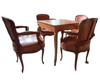 Lot 050-372
Vintage Gaming Table Ensemble