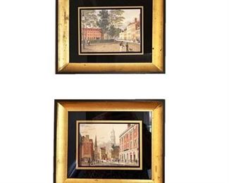 Lot 094
Antique Hand Tinted Etchings