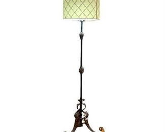 Lot 127
Vintage Wrought Iron Floor Lamp