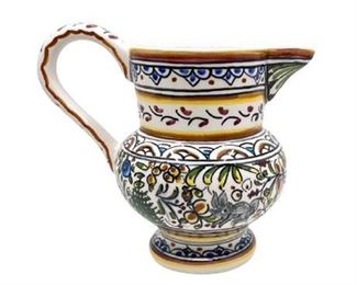 Lot 140
Ceramica De Coimbra Portugal Hand Painted Creamer/Pitcher