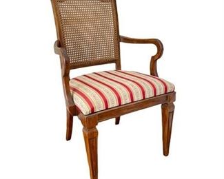 Lot 177
Davis Cabinet Pecan Caned Dining Chairs