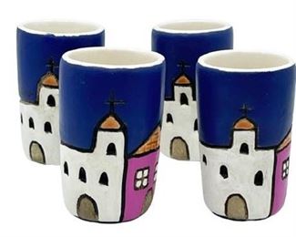 Lot 192-
Stoneware Small Tumblers