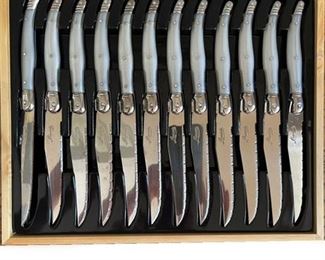 Lot 309
Jean Dubost Laguiole Steak Knives
