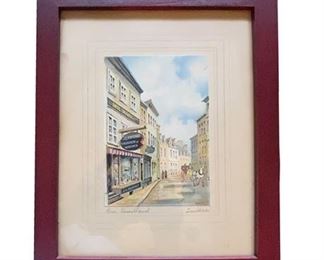 Lot 352
Barday, Engraving Rue Couillard Québec