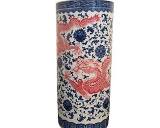 Lot 375
Contemporary Asian Styled Ceramic Umbrella Stand