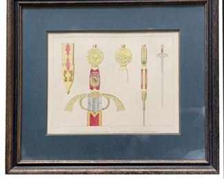 Lot 379
Antique Gasper Senos del. Engraving Plate No. 5