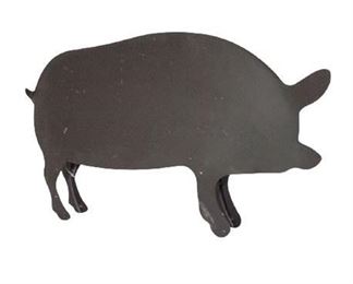 Lot 461-1
Decorative Pig Metal Silhouette