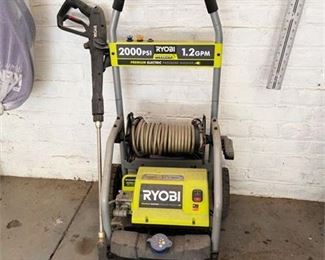 Lot 473
Ryobi Electric Pressure Washer 2000 PSI