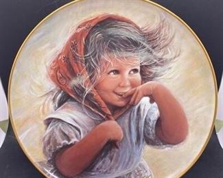 Wendy by Sue Etem Collector Plate Artist Signed Dated LE Numbered