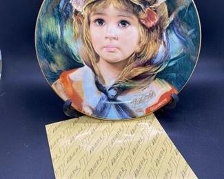 Angelica by Francisco Masseria 1982 LE Royal Doulton Collector Plate Artist Signed