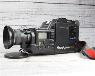 Vintage Sony Handheld Pro Video 8 Precision Camcorder