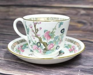 Vintage Bone China Hammersley Co Saucer and Teacup