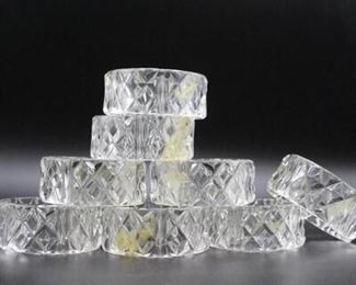 Lot of Vintage Plastic Translucent Napkin Holders