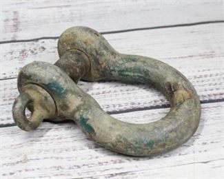 Vintage Steel Nautical Anchor Pin Shackle