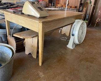 Primitive Farm Table 