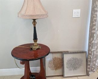 lamp still available, table is sold