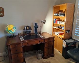 desk is sold, bookcase available