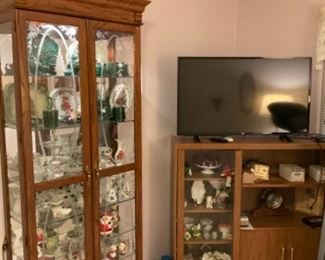 This Curio is 78 tall by 33 1/2 wide and 13 1/2 deep