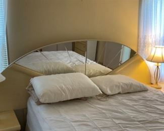 The headboard is 95 long 51 1/2 tall