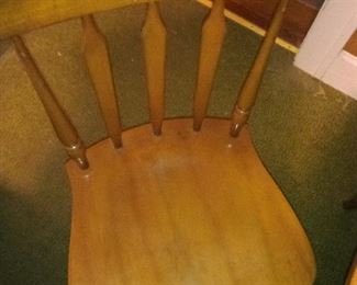 ONE OF THE CHAIRS