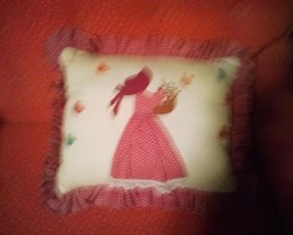 99. HAND MADE VINTAGE PILLOW $6