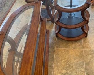 Wood And Glass Tables