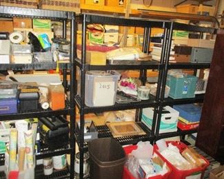 MISC GARAGE SUPPLIES ETC