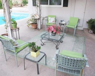 ASSORTED PATIO FURNITURE